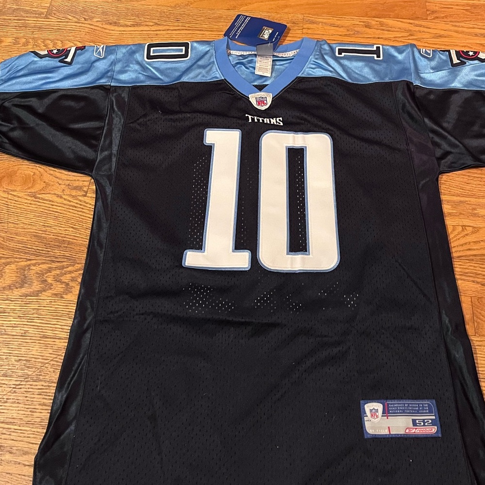 Vince Young Tennessee Titans authentic Reebok jersey